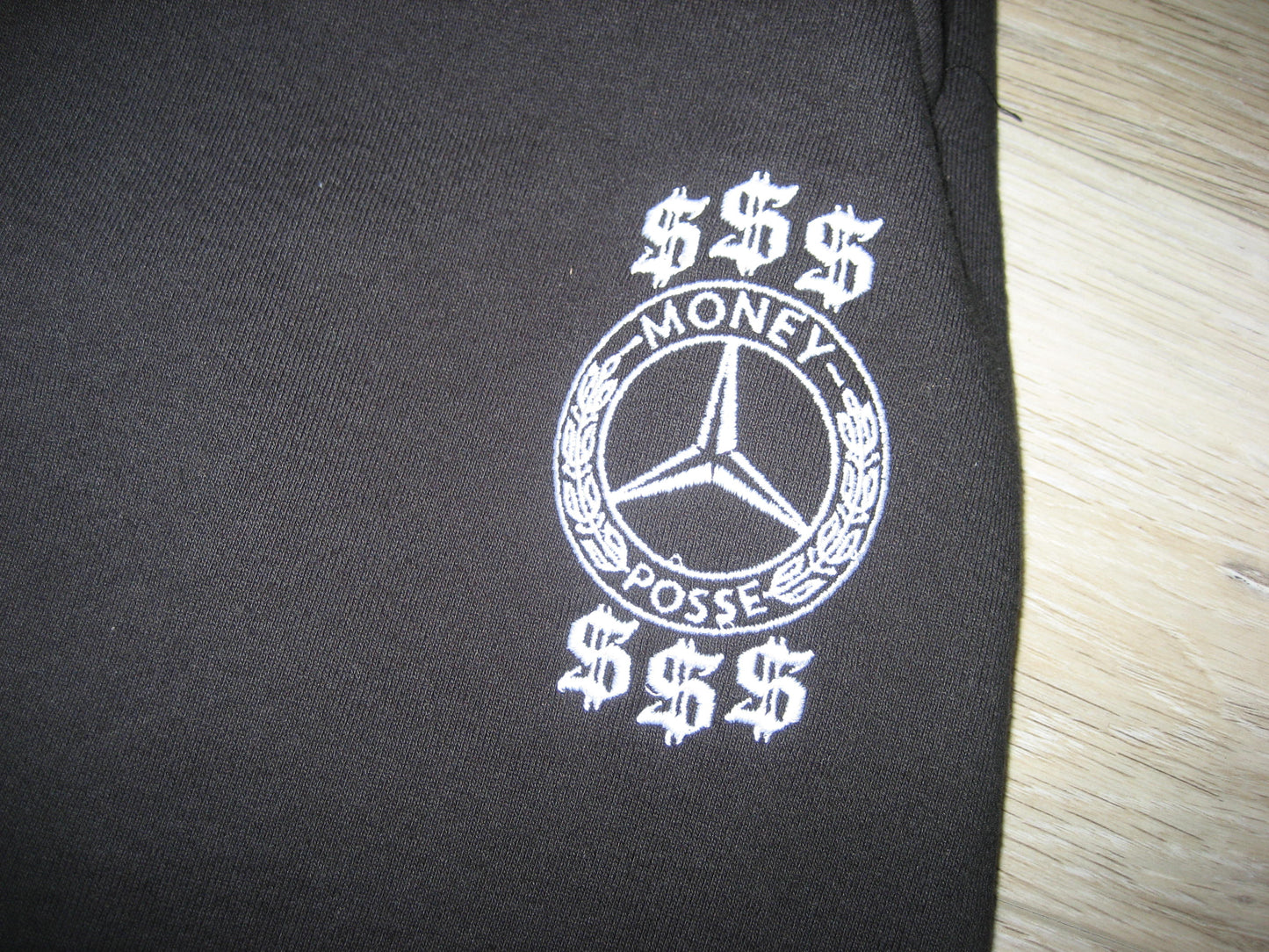 MONEYPOSSE BENZ JUMPSUIT SWEATPANTS 100% COTTON HEAVYWEIGHT