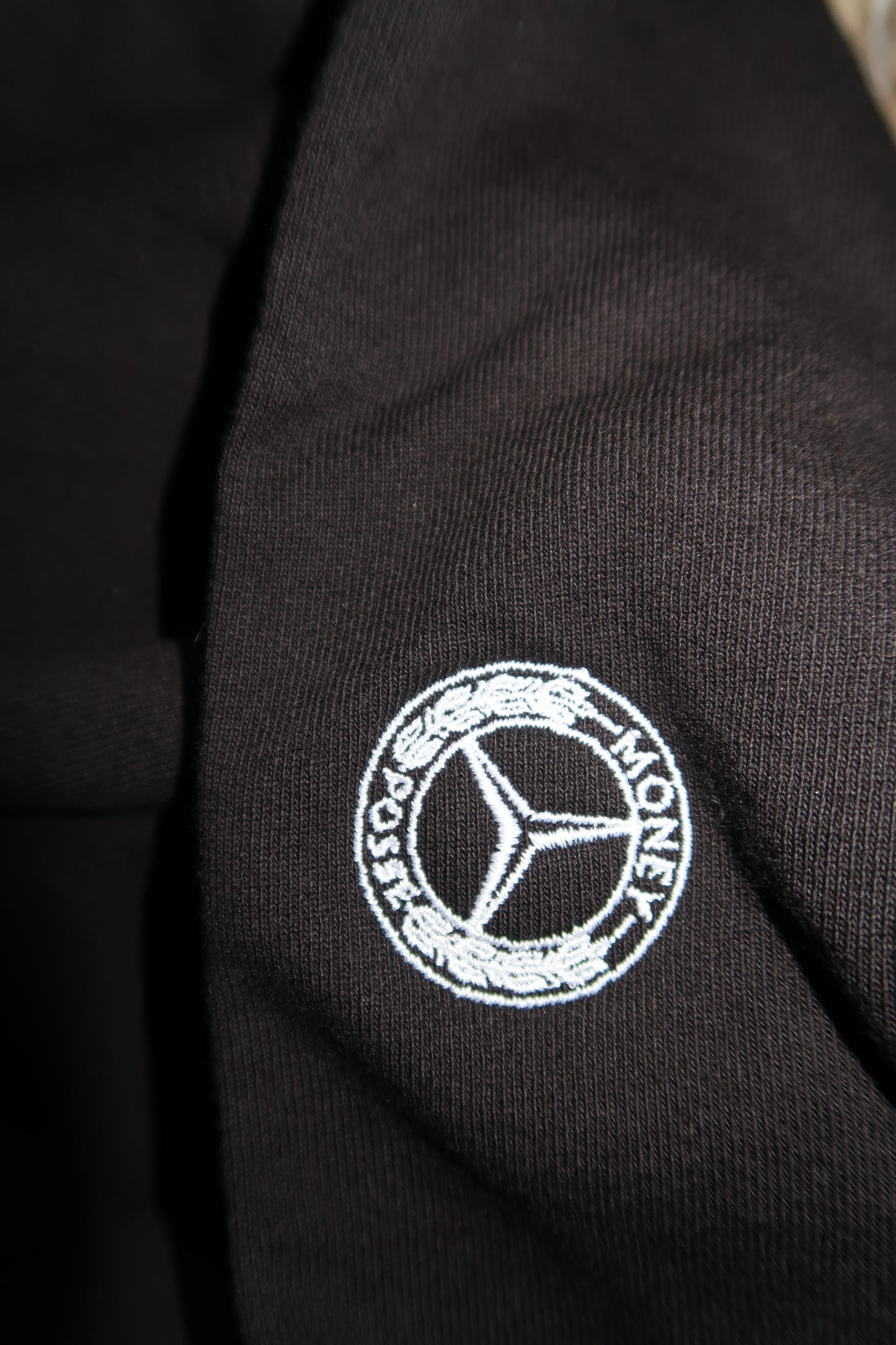 MONEYPOSSE BENZ JUMPSUIT HOODIE 100% COTTON HEAVYWEIGHT