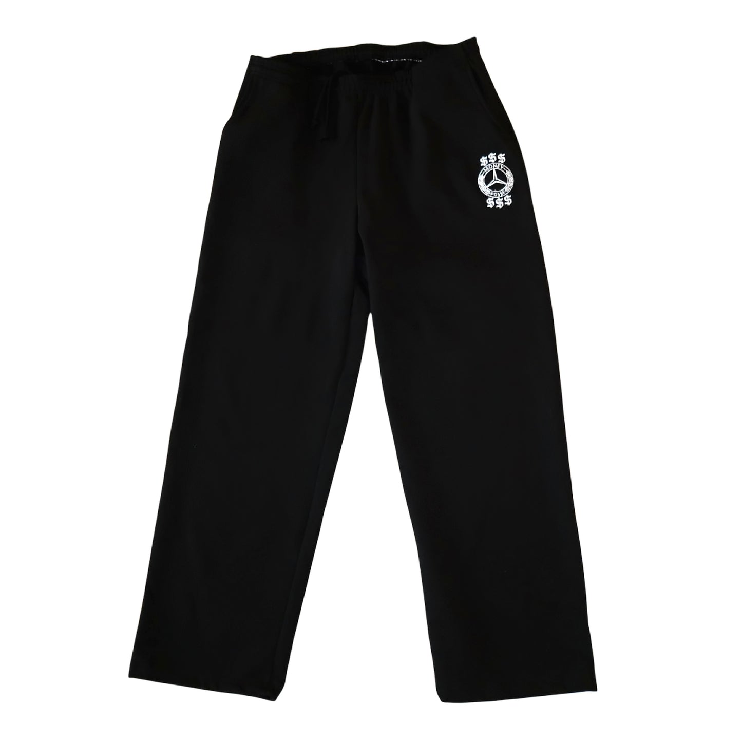 MONEYPOSSE BENZ JUMPSUIT SWEATPANTS 100% COTTON HEAVYWEIGHT